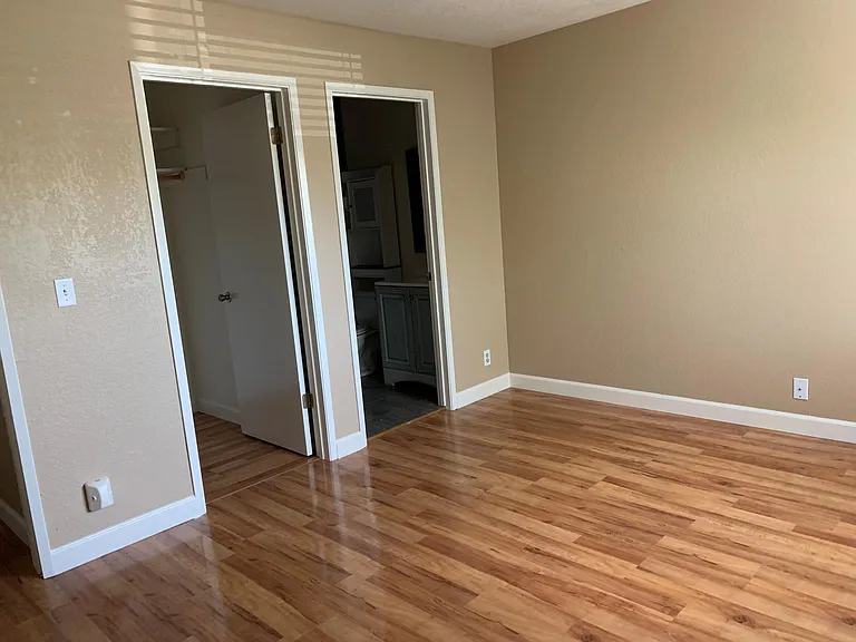 Master bedroom walking closet and bathroom