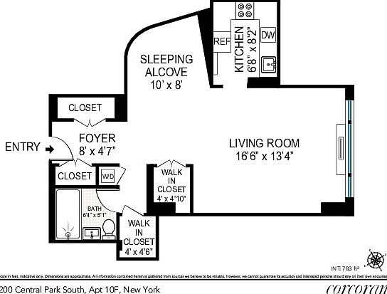 2nd image of 200 Central Park S APT 10F