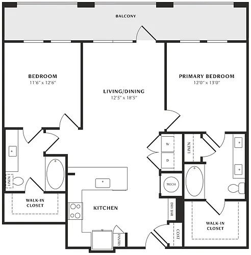 Floor plan B2
