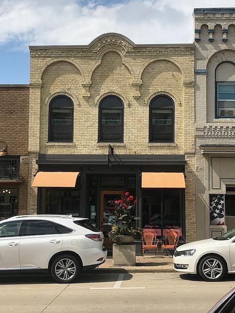 Front of building. Located in historic downtown Port Washington