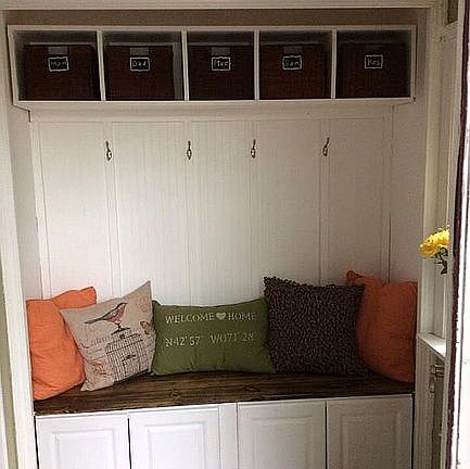 Mudroom bench
