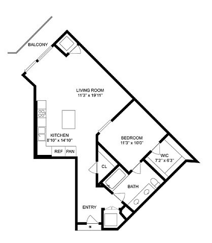 Floor plan Lena A12