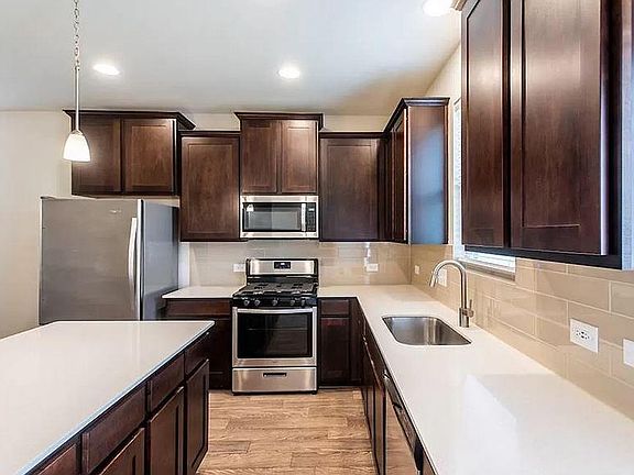 New countertops and stainless appliances
