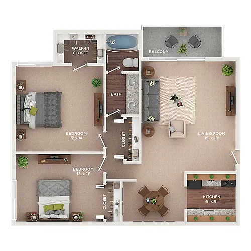 Floor plan B2p