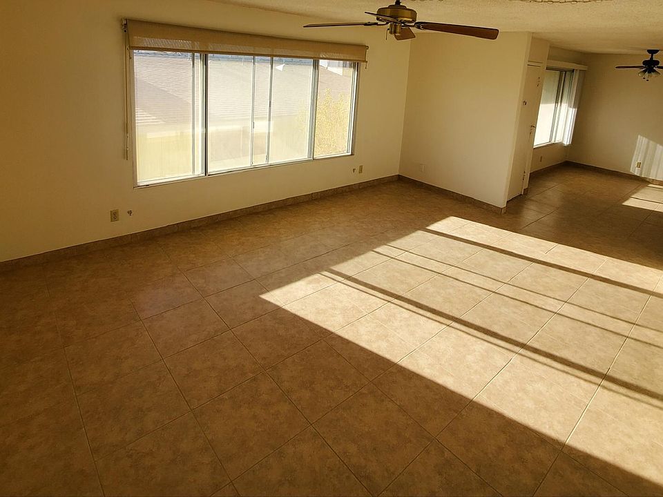 Living room and dining room