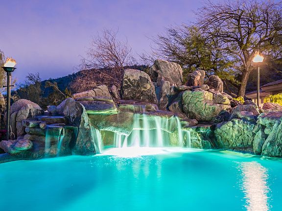 Hidden Grotto behind Waterfall