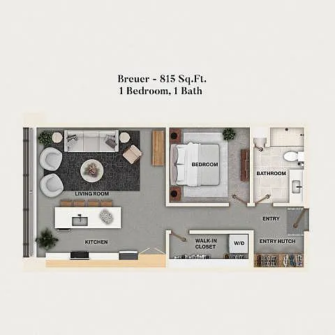 Floor plan A14 - Breuer