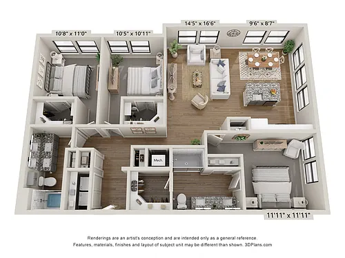 Floor plan C2