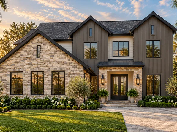 Sunburst French Farm Plan, Davila Homes at the Grove at The Harvest District