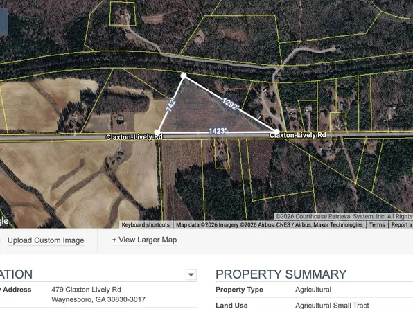 479 Claxton-Lively Road, Waynesboro, GA 30830