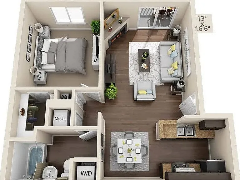 Crossroads at City Center Apartments — Photo 32