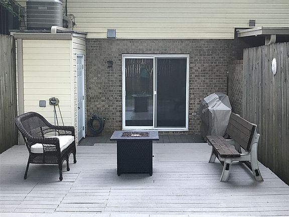 Deck/tile patio/storage