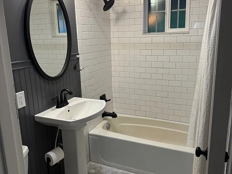 Bathroom, furnishing pictured included