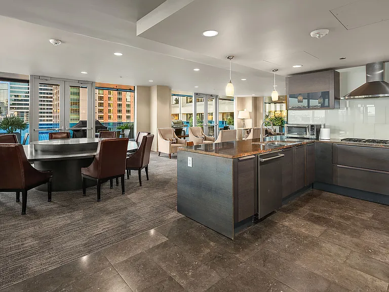 Community room for gatherings or just another space to enjoy or work at any time.
