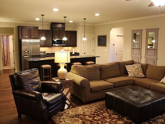 Kitchen and Living Room