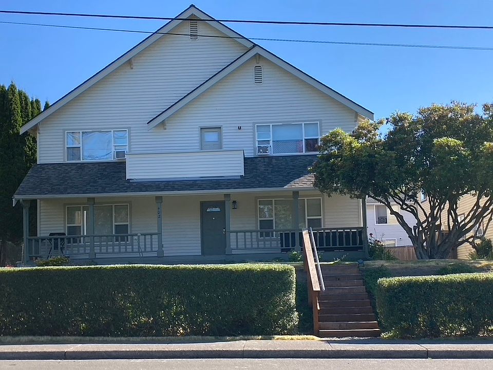 Exterior facing First St.