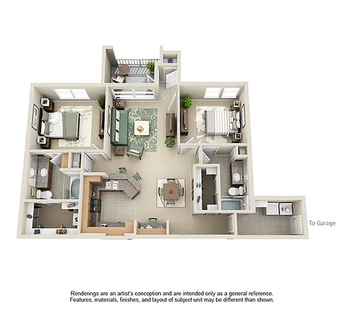 Floor plan B3