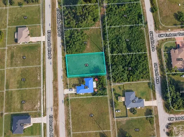 19 EL DORADO BOULEVARD S LOT 12, CAPE CORAL, FL 33991