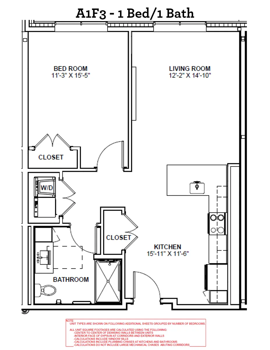 Floor plan A1F3