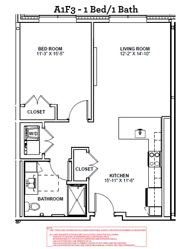 Floor plan A1F3
