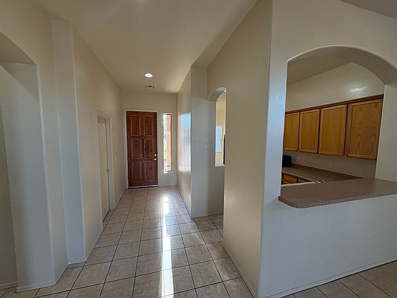 Interior front entry