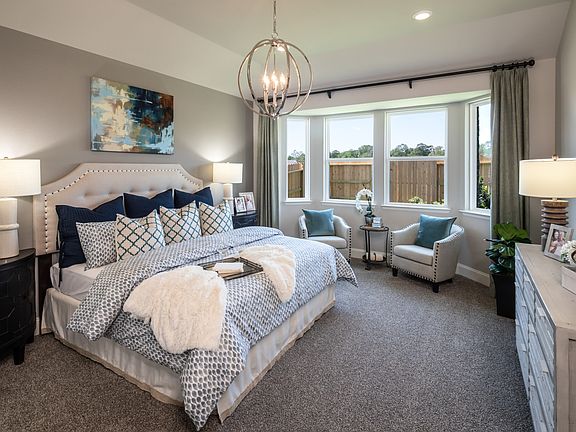 Plan 4039 Primary Bedroom Model