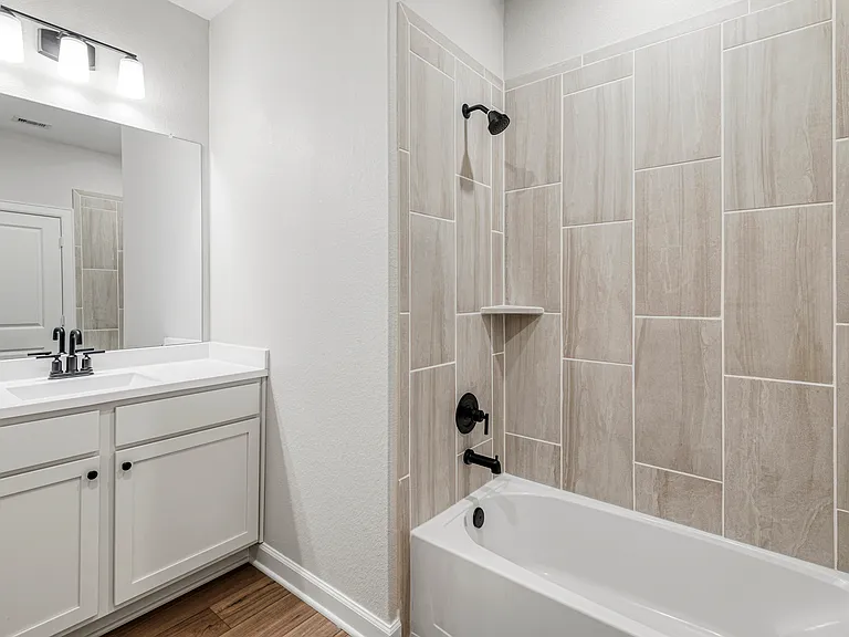Secondary bathroom