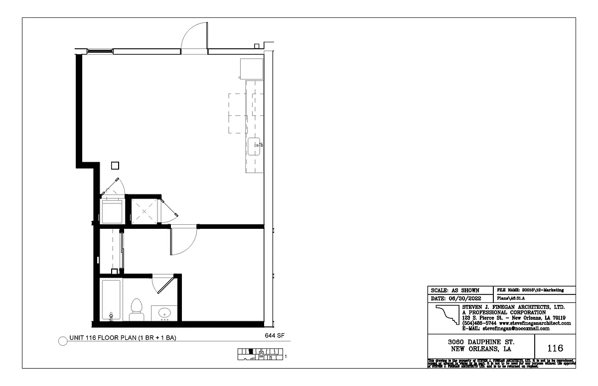 Floor plan 116