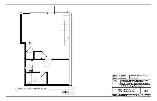 Floor plan 116