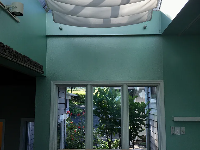 Skylight between Living Space and Loft