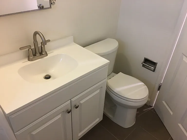 View of Vanity sink