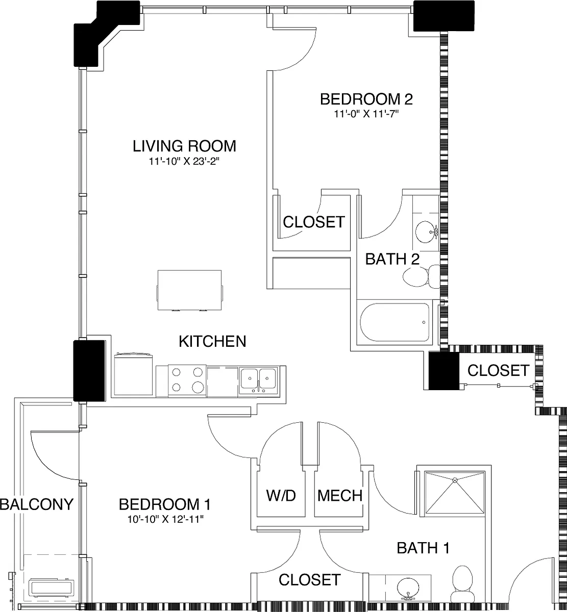 Floor plan A1