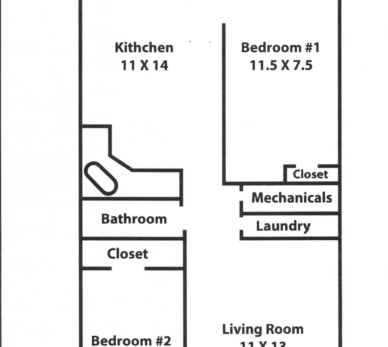 2 bed, 1.0 bath, 900 sqft, $2,250 — Photo 2
