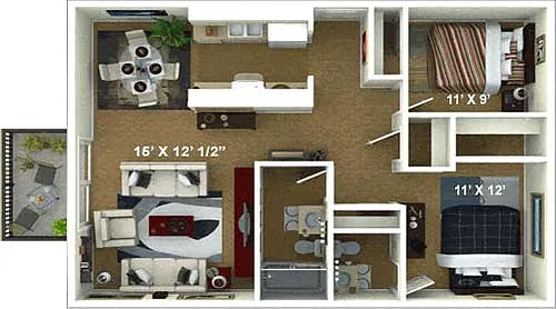 Floor plan The Tuscany