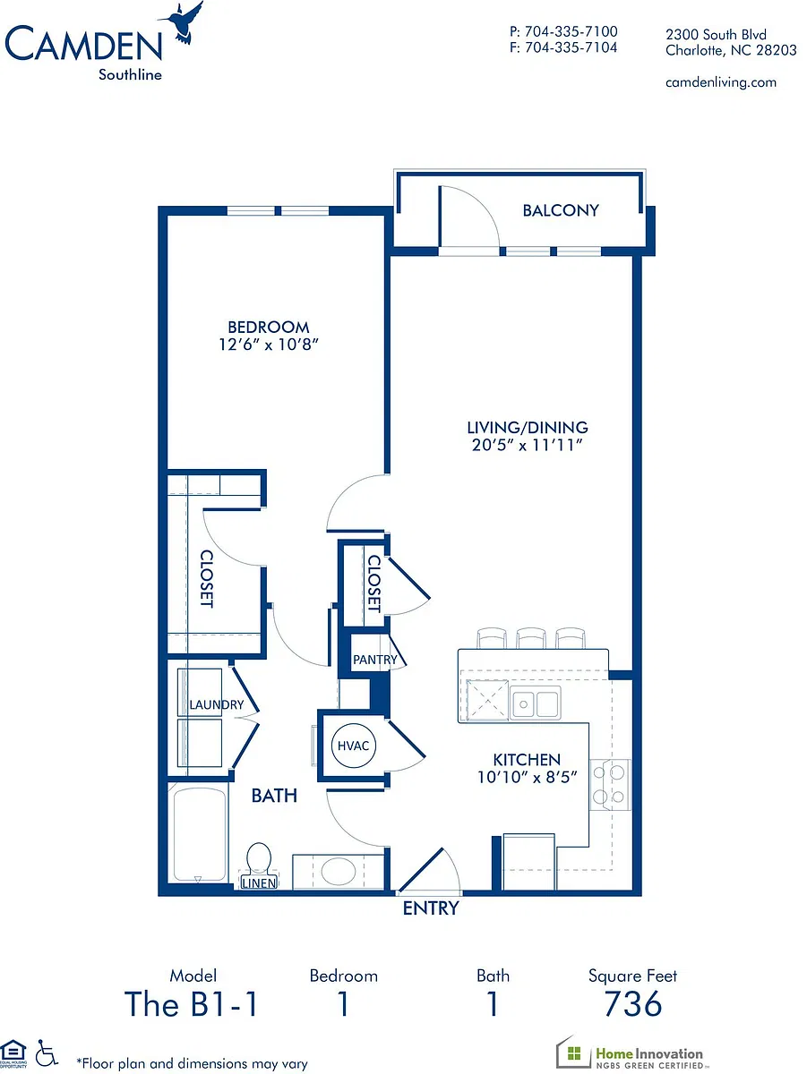 Floor plan B1-1