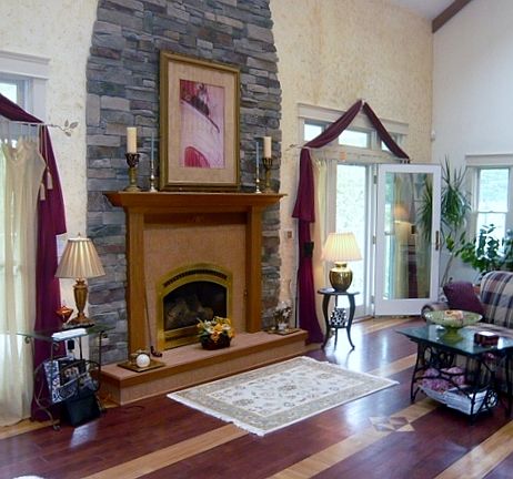 Greatroom w/skylights