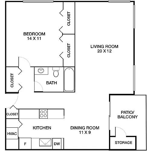 Floor plan Maltese