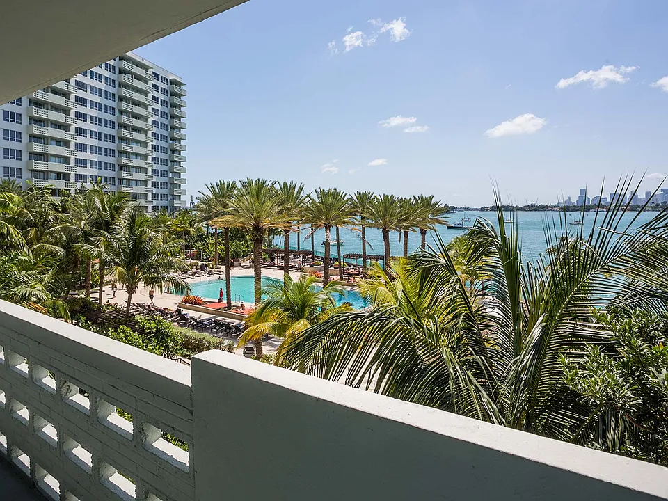 Enjoy the view from your private balcony