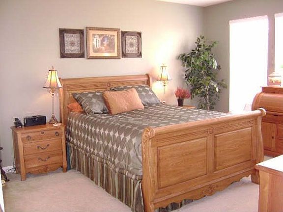 Large Master with walk in closet