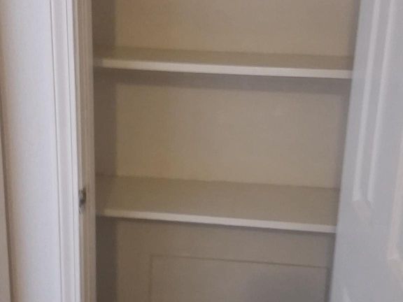 Linen Closet in Hallway