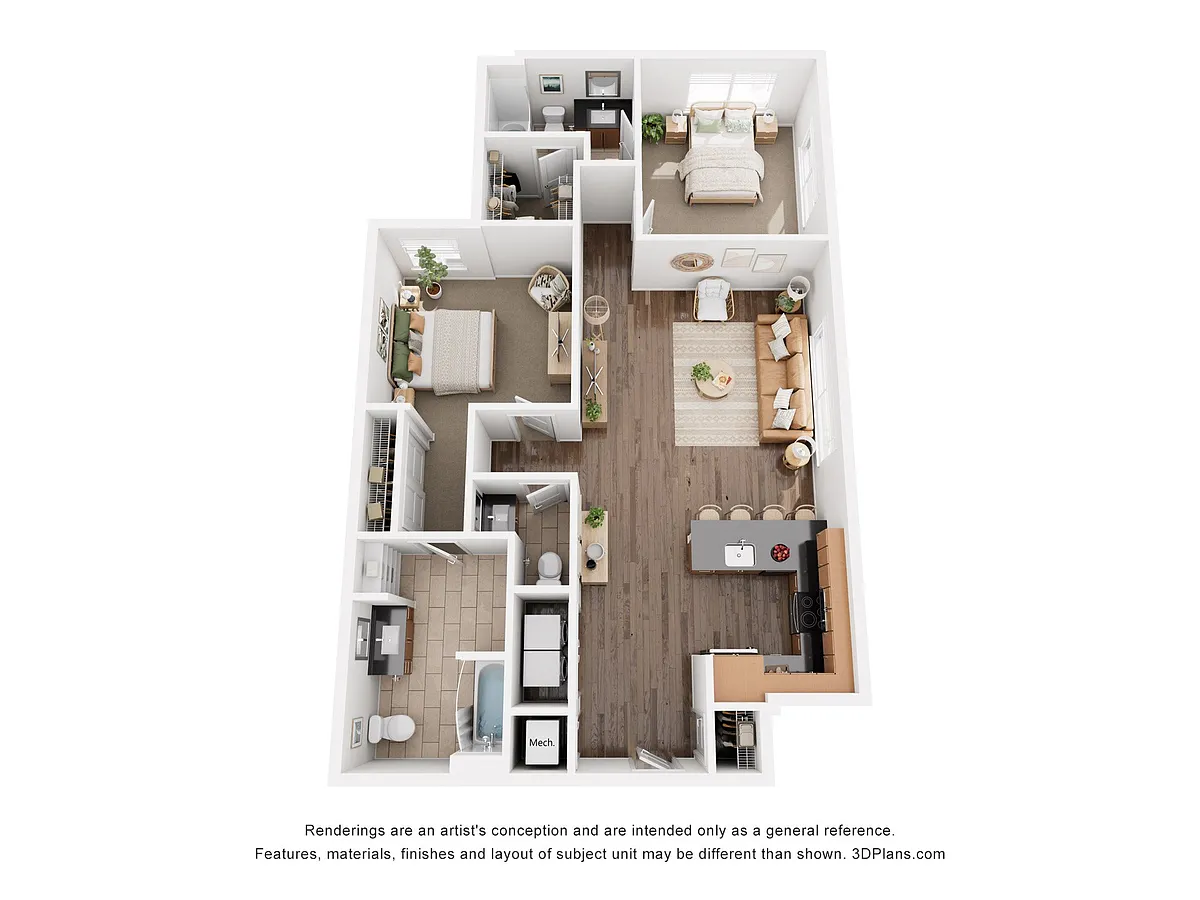 Floor plan B6