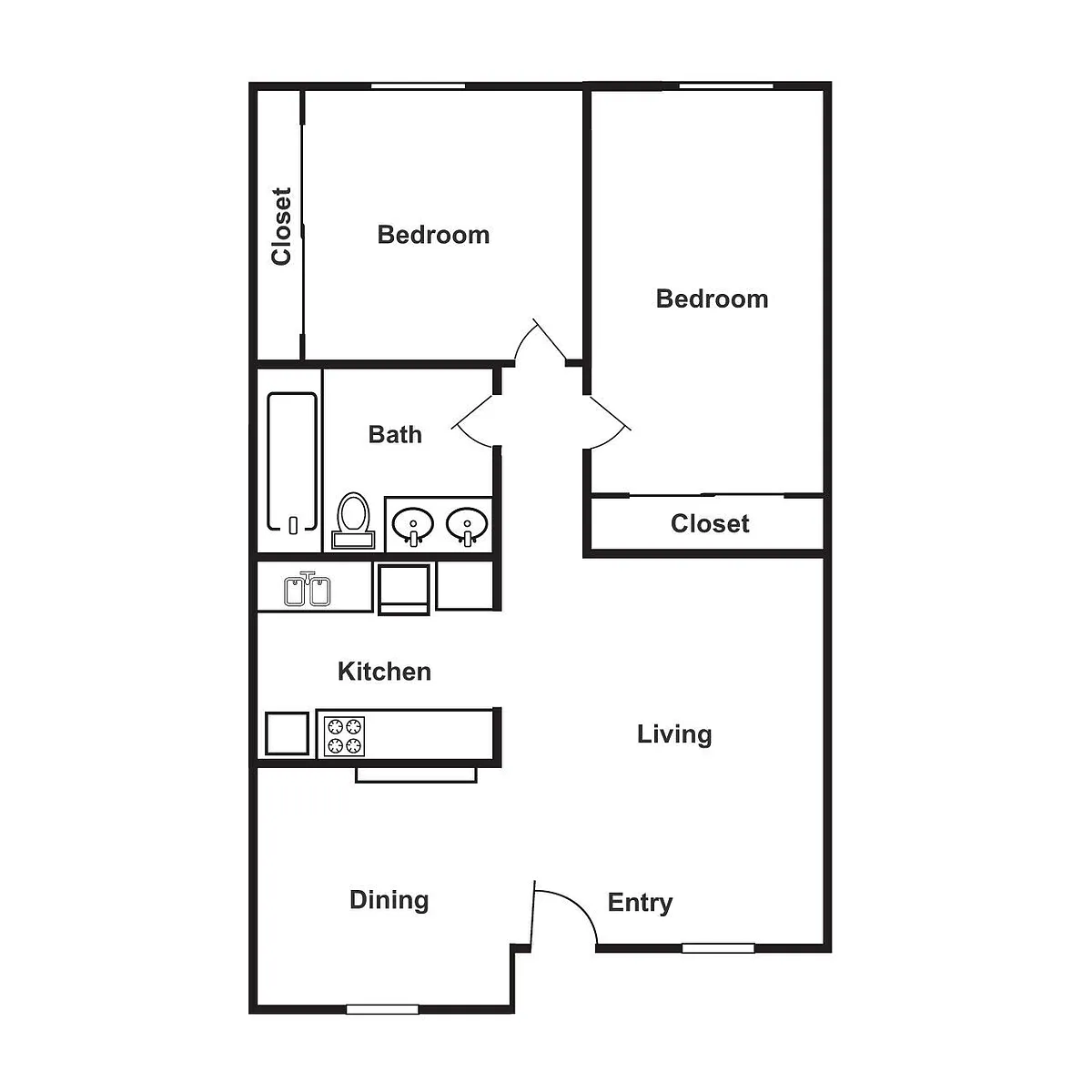 Floor plan G