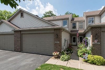 2 car garage with entry set back for more privacy.