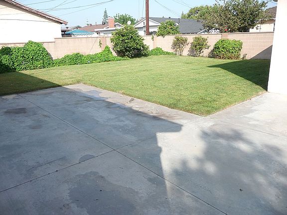 large yard
