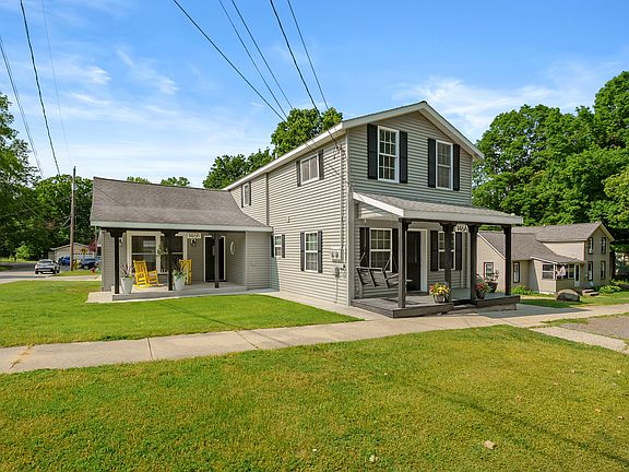 View of duplex and neighboring apartment