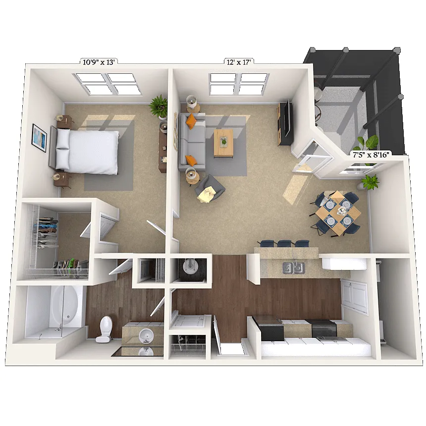 Floor plan St George Light