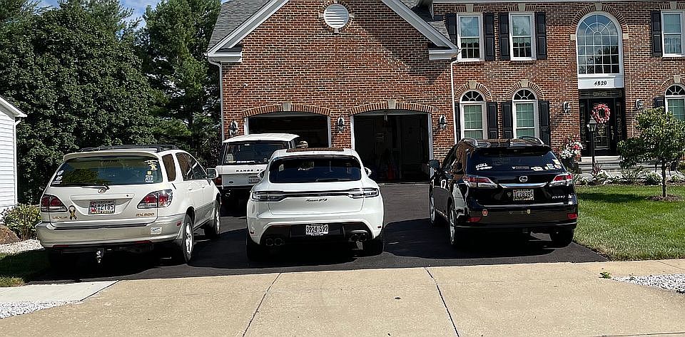 8-car parking