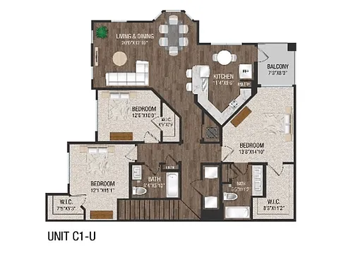 Floor plan Atlanta