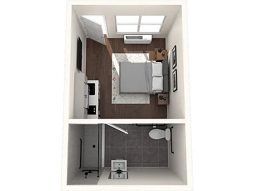 Floor plan Studio C