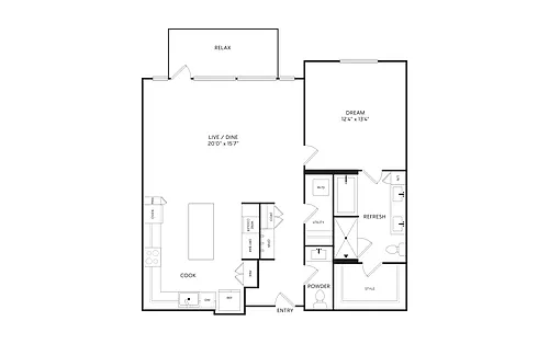 Floor plan 1D